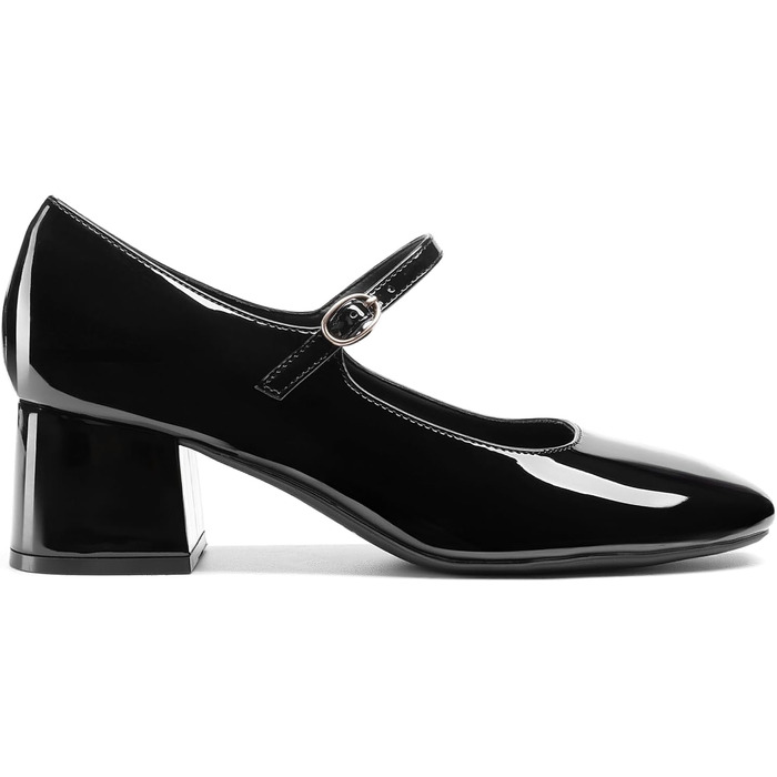 Жіночі туфлі-човники Dream Pairs з закритим носком, чорні, розмір 41.5 EU