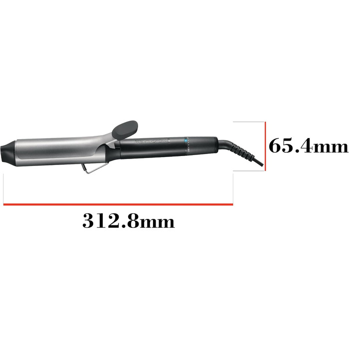 Плока щипці для завивки волосся Remington Pro Soft Curl CI6525, кераміко-турмалінове покриття, діаметр 25 мм, LCD-дисплей, 130-220°C
