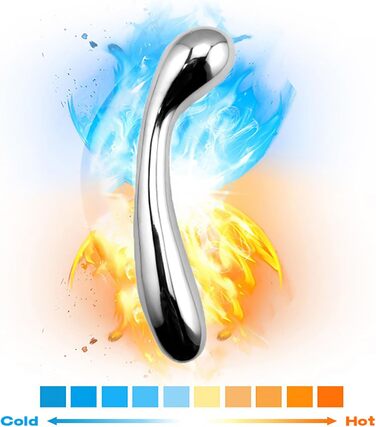 Металевий анальний дildo Yasexx з двома головками для стимуляції G-точки та простати (для чоловіків та жінок)