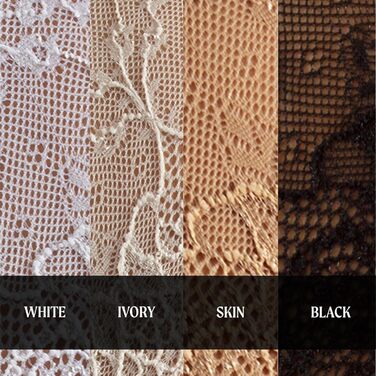 Чоловічі/Жіночі мереживні панчохи-стрінги Calzitaly, Італія. Кольори: чорний, білий, слонова кістка, колір шкіри. Regular та великі розміри. 1 шт.