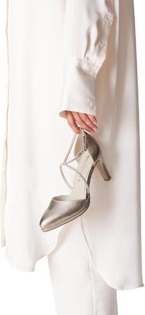 Жіночі туфлі-човники Tamaris Vegan Elegant, металік, розмір 38 EU
