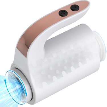 Масажер для чоловіків YCS Lustele - електричний, водонепроникний, з телескопічною конструкцією та 5 режимами обертання