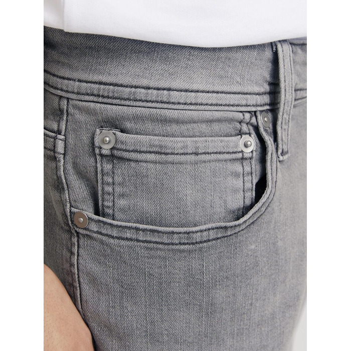 Чоловічі завужені джинси Jack & Jones JJIMIKE JJORIGINAL сірого кольору (32W / 32L)