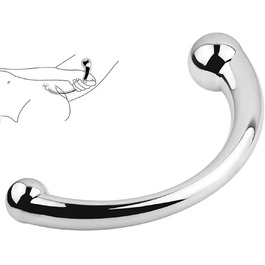 Двосторонній дилда Yasexx з G-точкою для вагінального масажу та анального використання - стимулятор простати, для жінок та чоловіків