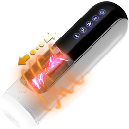 Автоматичний тренажер для фітнесу для чоловіків, 10 частот, інтелектуальний нагрів, інтелектуальна вимова