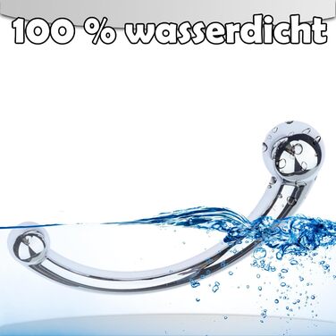 Анальний масажер Doppeldilos для жінок та чоловіків з нержавіючої сталі, масаж простати, стимуляція G-точки, еротичні іграшки для дорослих