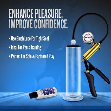 Преміум-насос для ерекції Vx8 Performance - універсальний розмір (чорний)