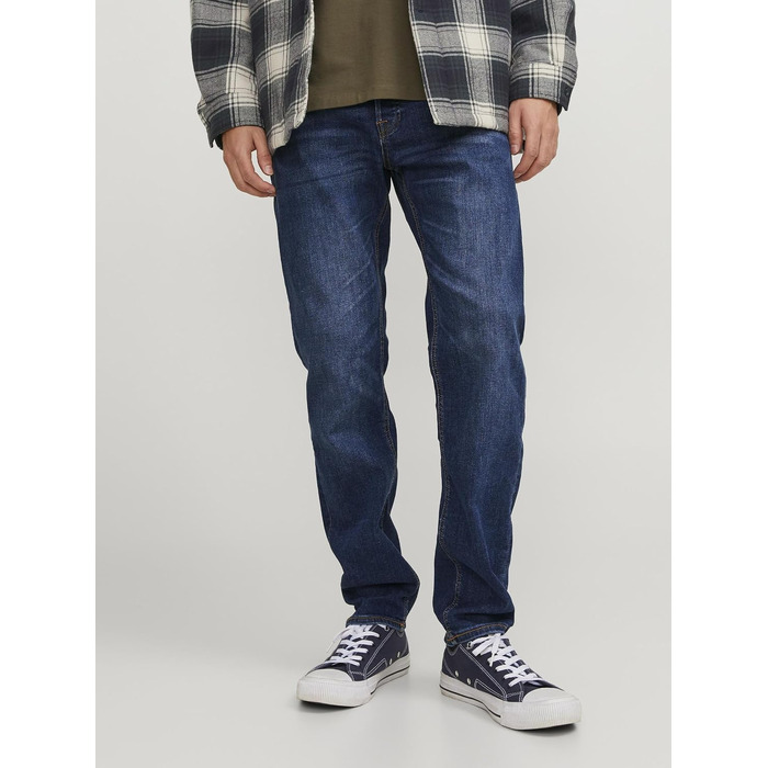 Чоловічі джинси Loose Fit JACK & JONES Jjimike Jjoriginal Am 815 Noos, сині (Blue Denim), 36W / 34L
