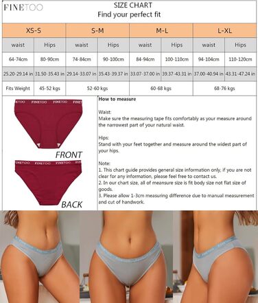 10 бавовняних трусиків FINETOO для жінок: дихаюча білизна, логотип, спортивні трусики, м'яка та сексуальна білизна, ремені для спорту, трусики-бікіні, набір з 10 шт., S