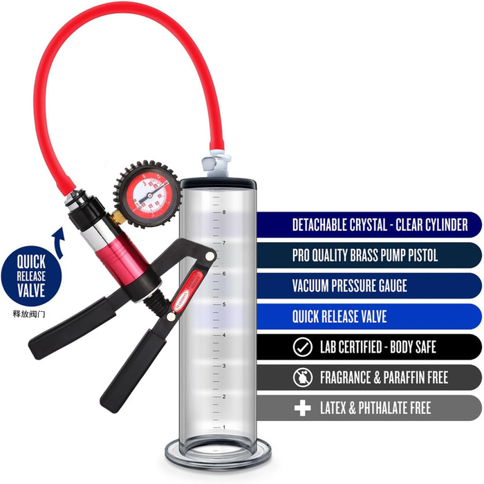 Масажер для збільшення статевого члена, ручний, E-31 (6,4 см)