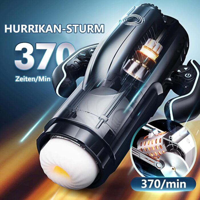 Вібратор для чоловіків з регулюванням інтенсивності та телескопічним дизайном – сексуальна іграшка для чоловіків