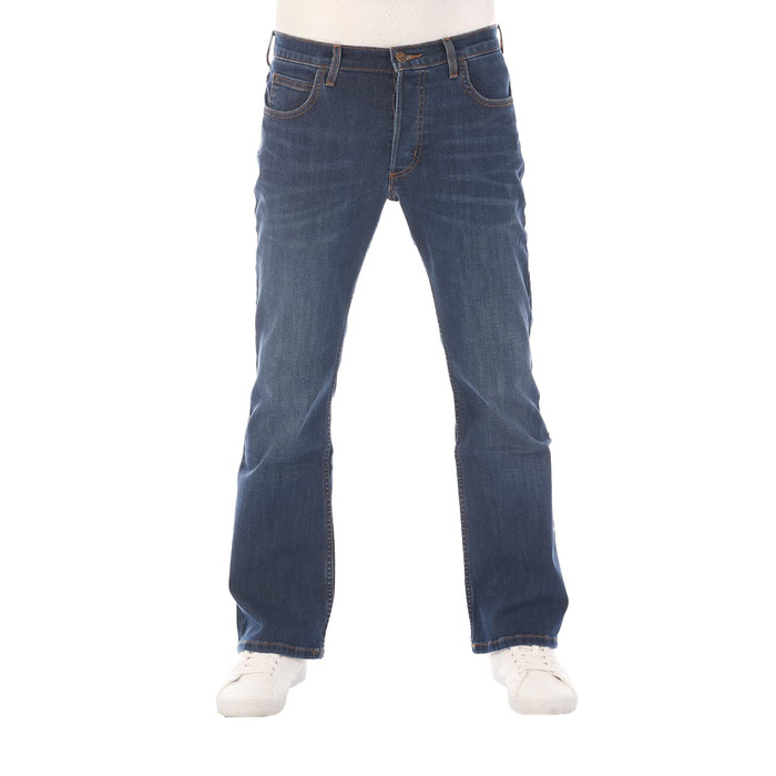 Чоловічі джинси Lee Denver Bootcut з еластичним денімом, темно-сині (36W / 30L, Dark Westwater)