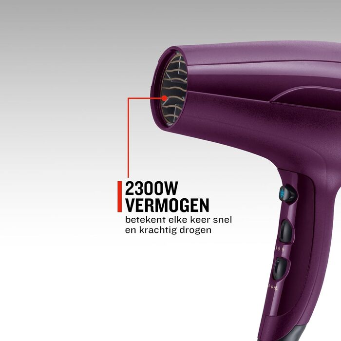 Іонний фен для волосся Remington Your Style D5219 (2300 Вт) з дифузором та насадкою для об'єму