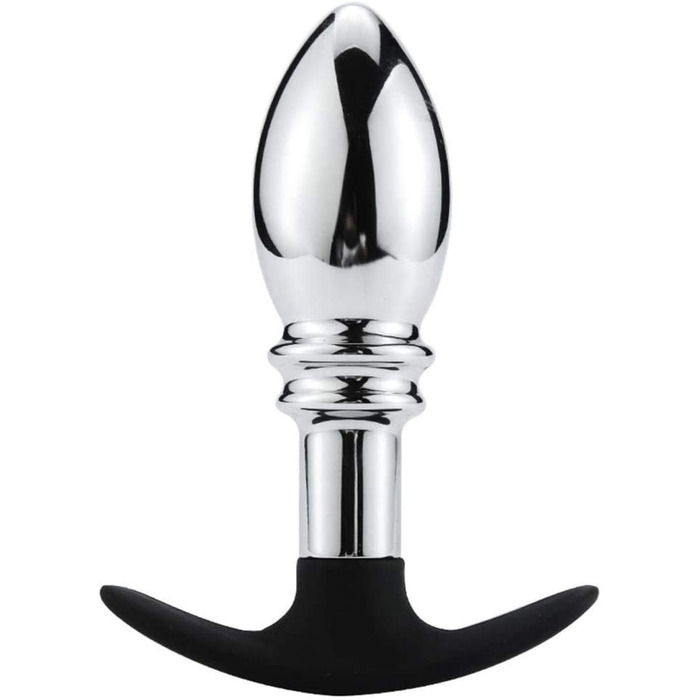 Анальний дildo з нержавіючої сталі для чоловіків та жінок. Іграшка для анального сексу, SM.