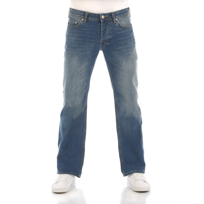 Чоловічі джинси LTB Tinman Bootcut сині (Giotto Wash), бавовна з еластаном, розмір 36W/32L