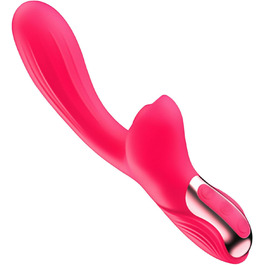 Вібратор для жінок Sexspielzeug: 10 режимів, тихий, кролик, рожевий