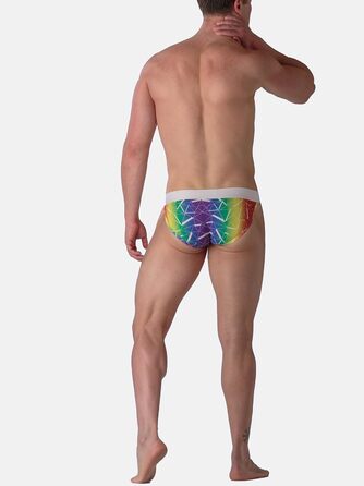 Танга чоловіча WOH G-String Jockstrap з принтом, сексуальна білизна для чоловіків, ідеальна посадка, для повсякденного носіння та особливих випадків