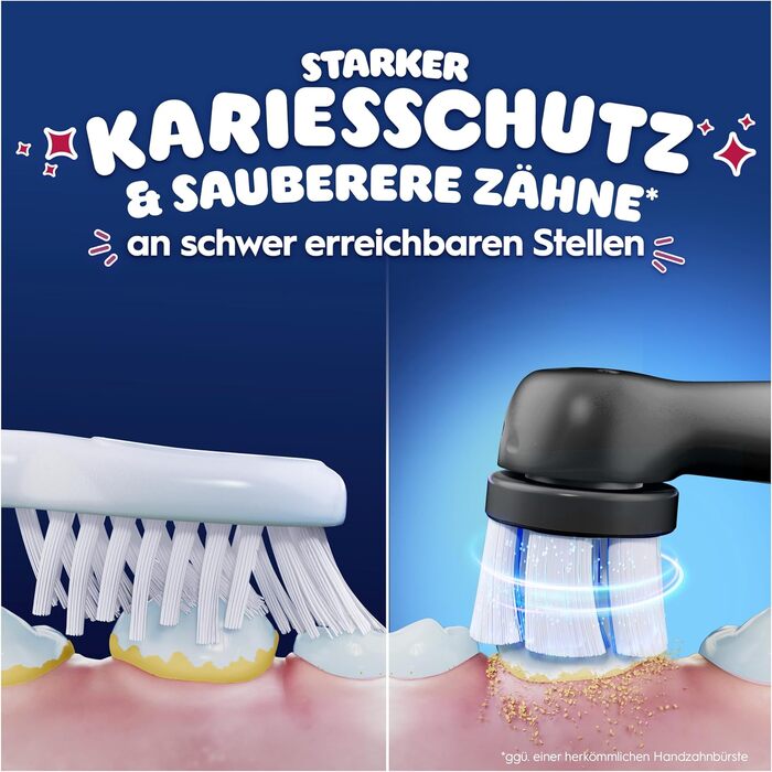 Електрична зубна щітка для дітей Oral-B iO Series 2 Spiderman Black, 3 режими чищення, з 1 насадкою та дорожнім футляром