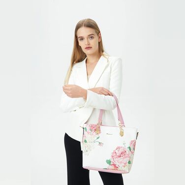 Набір жіночих аксесуарів 2E-youth: сумка через плече та гаманець, рожевий