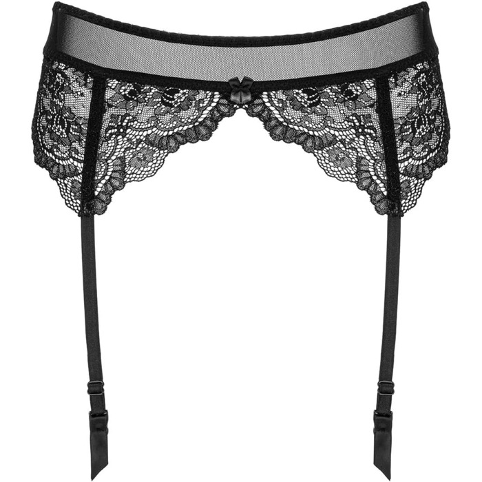 Чоловічий шкіряний ремінь KO G002 чорного кольору, розмір L/XL