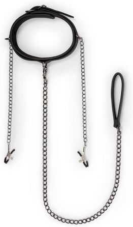 EasyToys Набор наручників з екошкіри, регульовані, 80 см, діаметр 11-28 см, для ролевих ігор