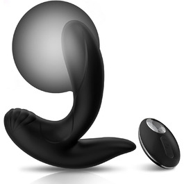 Надувний анальний плагін ZWFUN з вібрацією та пультом дистанційного керування для чоловіків