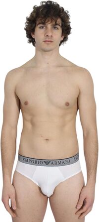 Слип Emporio Armani (2 шт.) (L, Чорний/Білий)