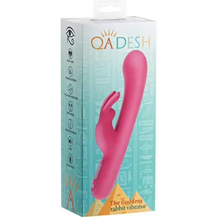 Вібратор для інтимної гігієни Multimarca Qadesh Rabbit - 225249