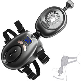 Вібратор для чоловіків з 9 рівнями вібрації та функцією страпа-он - сексуальна іграшка для чоловіків