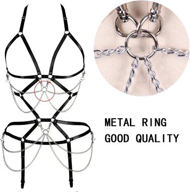 Комплект жіночий: бюстгальтер-корсет, спідниця-рок, стрінги, ремінь, чорний, для танців, Хелловін