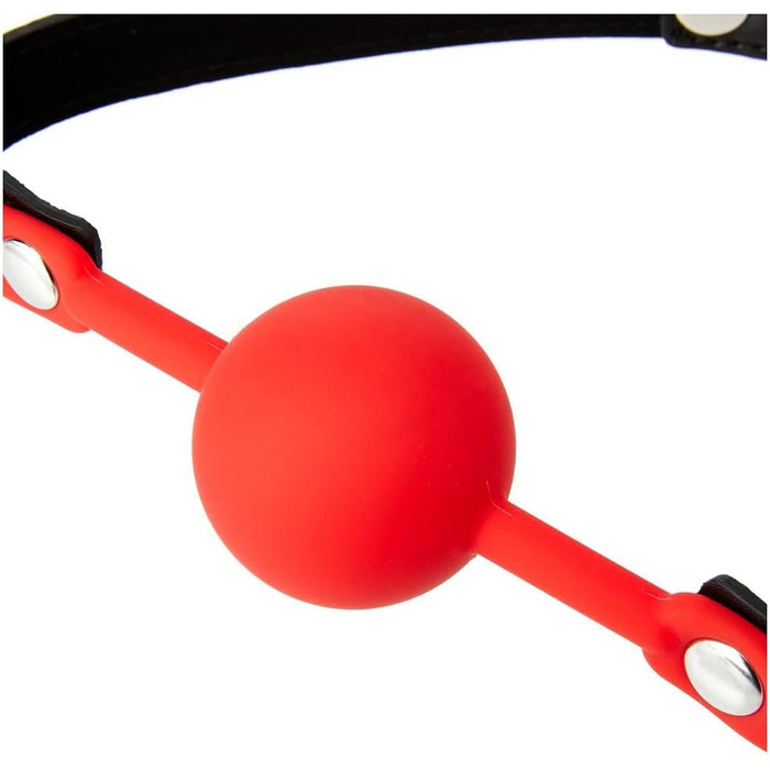 Силіконовий приглушувач для рота Hush Gag - Master Series Red