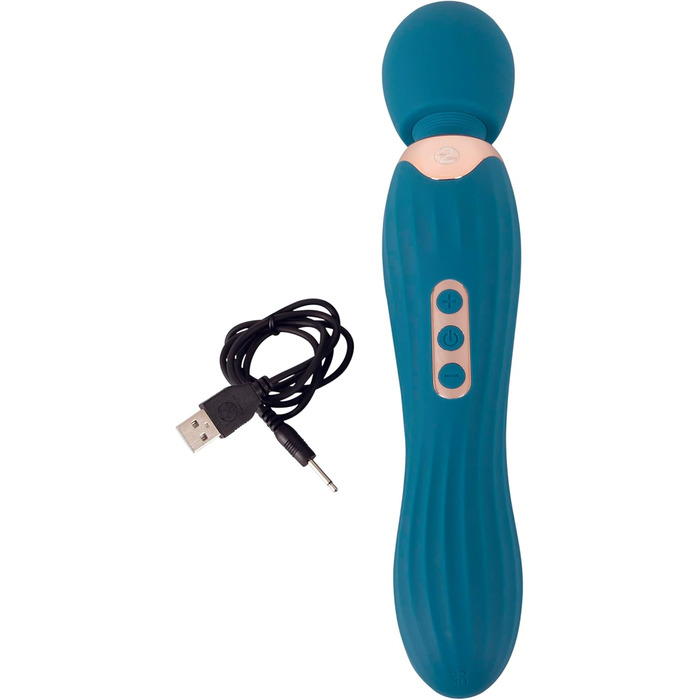 Вібратор You2Toys, блакитний, 29.3 см