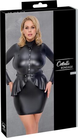 Сукня bondage жіноча Cottelli, чорна, XXL