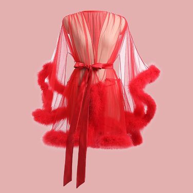 Сексуальна білизна для жінок SRZYMJ: боді з мереживом, глибокий V-подібний виріз, еротичний наряд, боді, babydoll, червоний колір