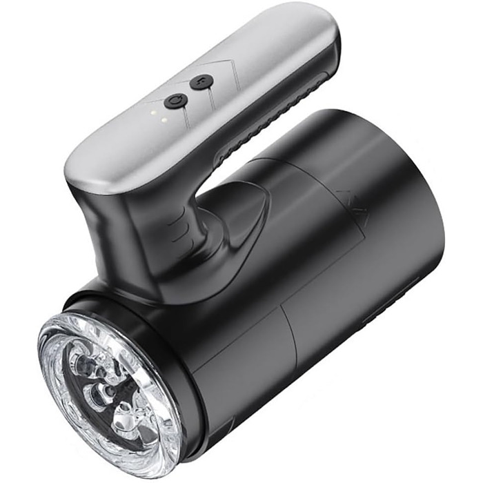 Електричний мастурбатор JFRong з 10 телескопічними режимами для чоловіків. Автоматичний мастурбатор з 3D вагіною, стимулятором сім'яника. Інтимні іграшки для чоловіків