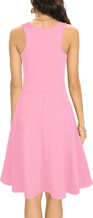 Сукня Daen Soerkleid Rockabilly в стилі ретро, рожева, розмір XXL