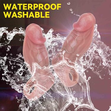 Мастурбатор для чоловіків, портативний, з повним покриттям, подовжувач пеніса, реалістична гума, кільце для пеніса, подовжує та збільшує