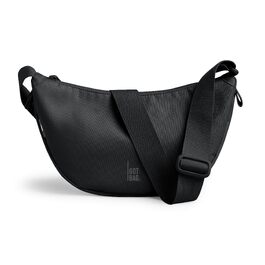 Водонепроникна сумка-кросбоді GOT BAG Moon Bag у формі півмісяця з регульованим ременем, Black Monochrome