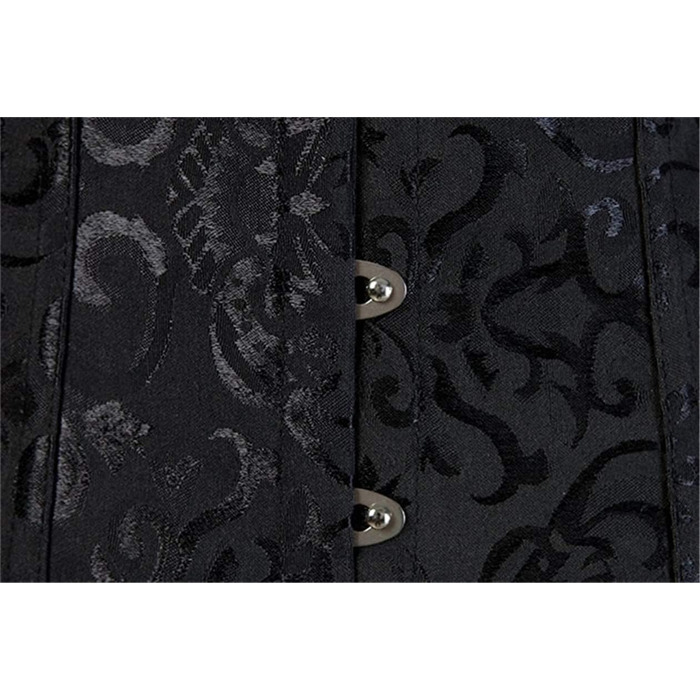 Корсет Sxybox для жінок: корсет під груди, шнурівка, корсаж, бюстгальтер. Чорний, для Хелловіну та карнавалу. Розмір M