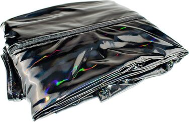 Комбінезон чоловічий з лакованої шкіри (PVC) Rubberfashion, цілісний, з довгим рукавом, кольоровий, 3D ефект, модель M