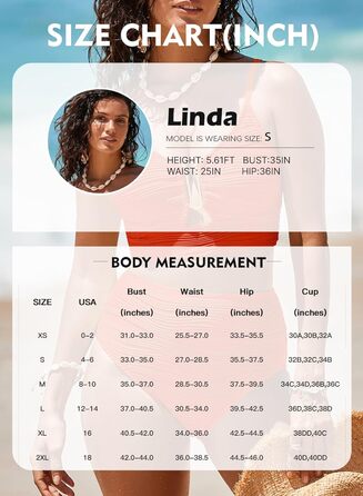 Бікіні Herseas 2 шт. З високою талією, текстуроване, з вирізами, літній 2025, помаранчевий/червоний