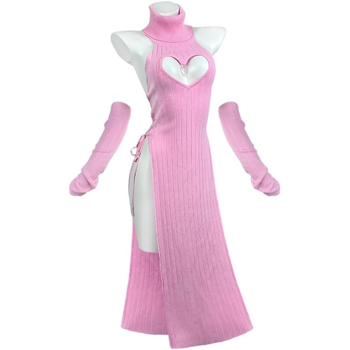 Костюм Чонгсам Love Cheongsam від KORURACLUB: преміум якість, рожевий, L-XL