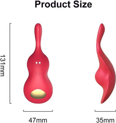 Вібратор для жінок та пар з 9 режимів та пультом дистанційного керування