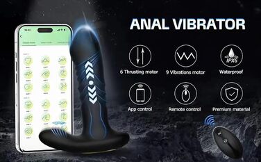 Вібратор-дилда для G-точки та клітора, 9 режимів, функція удару, з пультом дистанційного керування, анальний плагін, для жінок, пар та чоловіків