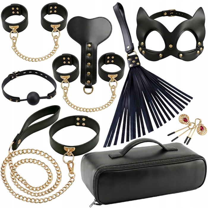 BDSM-набір Ero-Bull, багатоколірний, 8 предметів