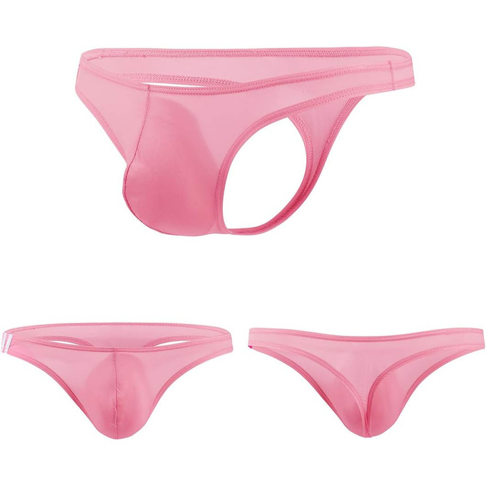 Танга чоловічі Panegy, низька посадка, з тонкого льону, 3/4/5 шт. в упаковці, кольорові (XXL)