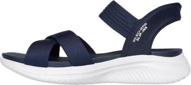 Жіночі сандалії Skechers Ultra Flex 3.0 Never Netter Hands Free Slip-ins, темно-сині (Navy), розмір 38 EU