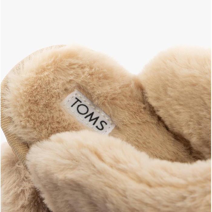 Жіночі домашні капці TOMS Valerie, в'язані з блискітками, колір вівсяний (розмір 42 EU)