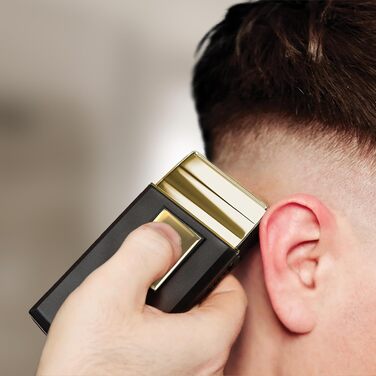Електрична бритва для подорожей Wahl Travel Shaver Gold Edition — акумуляторна компактна машинка для гоління чоловіків, золотиста