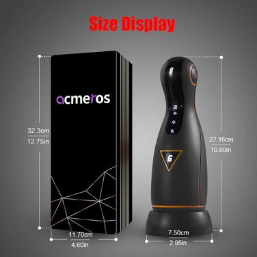 Електричний статевий аксесуар JFRong з нагріванням 45°, тиха вібрація, автоматичний мастурбатор з 4 режимами Blowjob, 6 вібраційними режимами, для чоловіків (білий)